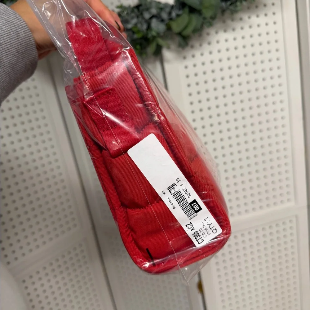 ‼️SOLD DO NOT BUY‼️ COACHTOPIA Coach Loop Mini Tote Rosebud Red Recycled PET - Picture 8 of 10